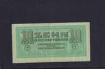 Drittes Reich, Deutsche Wehrmacht, 10 Reichspfennig Ro.503, DWM-4, Papier grün, -