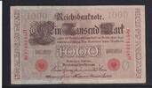 Deutsches Reich, Kaiserreich, 1000 Mark Ro.45c, Deu-40c, KN 7stellig, Serie: H, Udr. Bst. O, Inflationsausgabe, -