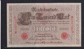 Deutsches Reich, Kaiserreich, 1000 Mark Ro.45c, Deu-40c, KN 7stellig, Serie: H, Udr. Bst. N, Inflationsausgabe, -