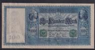 Weimarer Republik, Reichsbank, 100 Mark Ro.44a, DEU-68a, Siegel grün, Papier weiß, Serie: G, -