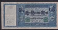 Weimarer Republik, Reichsbank, 100 Mark Ro.44a, DEU-68a, Siegel grün, Papier weiß, Serie: G, -