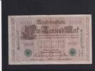 Weimarer Republik, Reichsbank, 1000 Mark Ro.46b, DEU-69b, Siegel grün, KN 7stellig, Serie: D, Udr. Bst. H, -