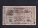 Weimarer Republik, Reichsbank, 1000 Mark Ro.46b, DEU-69b, Siegel grün, KN 7stellig, Serie: D, Udr. Bst. H, niedrige KN, -
