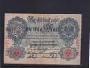 Kaiserreich, Reichsbanknote, 20 Mark Ro.47b, DEU-41b, KN 7 stellig Serie: K, Udr. Bst. O, -