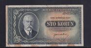Tschechoslowakei, 100 Kronen -