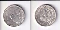 Deutsches Reich, Drittes Reich, 5 Reichsmark Paul von Hindenburg, -