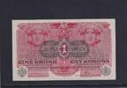Österreich 1 Krone mit Aufdruck DEUTSCHÖSTERREICH, -
