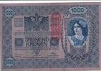 Österreich 1000 Kronen 1902 mit Aufdruck DEUTSCHÖSTERREICH, senkrecht, l... 50.12 元 含税 ＋  75.30 元 运费