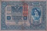 Österreich 1000 Kronen 1902 mit Aufdruck DEUTSCHÖSTERREICH, senkrecht, g... 33.39 元 含税 ＋  75.30 元 运费