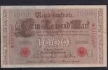 Kaiserreich, Reichskassenschein, 1000 Mark Ro.45c, Deu-40c, KN 7stellig, Serie: O, Udr. Bst. U, Inflationsausgabe, -