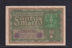Weimarer Republik, Reichsbank, 50 Mark Ro.62a, DEU-71a, Reihe 1, Serie: DK, -