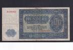 Deutschland, Sowjetische Besatzungszone, (DDR) 100 Mark Ro.346, SBZ-17, Serie: A, -
