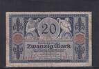 Kaiserreich, Reichsbanknote, 20 Mark Ro.53, DEU-42, Serie: F, Udr. Bst. K, -