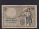 Kaiserreich, Reichsbanknote, 10 Mark Ro.27b, DEU-53b, KN 7 stellig, Serie: H, -
