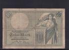 Kaiserreich, Reichsbanknote, 10 Mark Ro.27b, DEU-53b, KN 7 stellig, Serie: Q, -