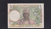Französisch Westafrika 5 Francs -