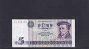 Deutschland, DDR, 5 Mark Ro.361a, DDR-23a, Typensatz, Serie: KJ, -