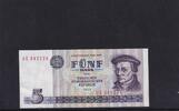 Deutschland, DDR, 5 Mark Ro.361c, DDR-23c, Zweite Auflage, Computerdruck, Serie: UE, -