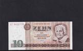 Deutschland, DDR, 10 Mark Ro.359c, DDR-21c, Zweite Auflage, Computerdruck, Serie: QT, -