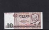 Deutschland, DDR, 10 Mark Ro.359c, DDR-21c, Zweite Auflage, Computerdruck, Serie: BR, -