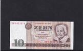 Deutschland, DDR, 10 Mark Ro.359c, DDR-21c, Zweite Auflage, Computerdruck, Serie: BM, -