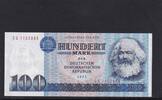 Deutschland, DDR, 100 Mark Ro.363c, DDR-25c, zweite Auflage, Computerdruck, Serie: CG, -