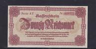 Deutsches Reich, Drittes Reich, Sudetenland, 20 Reichsmark Ro.186, Serie: AT, -