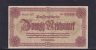 Deutsches Reich, Drittes Reich, Sudetenland, 20 Reichsmark Ro.186, Serie: AP, -