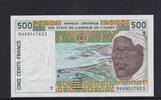 Westafrikanische Staaten, 500 Francs (1994) Kassenfrisch I, 83.59 元 含税 ＋  75.30 元 运费