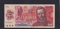 Tschechoslowakei, 50 Kronen Serie: F 49, -