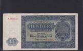 Deutschland, DDR, 100 Mark 1948 Ro.346, SBZ-17, Serie: A, gebraucht III, 75.22 元 含税 ＋  75.30 元 运费