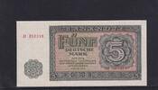 Deutschland, DDR, 5 Mark Ro.349a, DDR-11a, Serie: JJ, -