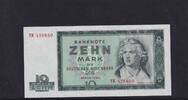 Deutschland, DDR, 10 Mark Ro.355b, DDR-17b, Serie: YK, Ersatznote, -