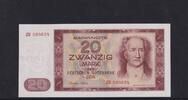 Deutschland, DDR, 20 Mark Ro.356b, DDR-18b, Serie: ZU, Ersatznote, -