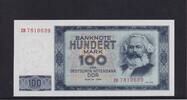 Deutschland, DDR, 100 Mark Ro.358b, DDR-20b Ersatznote Serie: ZB, -