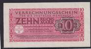 Deutsches Reich, Drittes Reich, 10 Reichsmark Militärgeld der Deutschen Wehrmacht, -