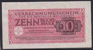 Deutsches Reich, Drittes Reich, 10 Reichsmark Militärgeld der Deutschen Wehrmacht, -