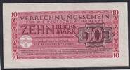 Deutsches Reich, Drittes Reich, 10 Reichsmark Militärgeld der Deutschen Wehrmacht, -