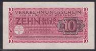Deutsches Reich, Drittes Reich, 10 Reichsmark Militärgeld der Deutschen Wehrmacht, -