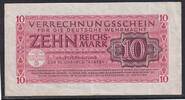 Deutsches Reich, Drittes Reich, 10 Reichsmark Militärgeld der Deutschen Wehrmacht, -