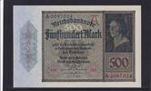 Deutsches Reich, Weimarer Republik, 500 Mark Ro.70, DEU-80, Serie: A -