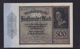 Deutsches Reich, Weimarer Republik, 500 Mark Ro.70, DEU-80, Serie: B -