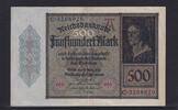 Deutsches Reich, Weimarer Republik, 500 Mark Ro.70, DEU-80, Serie: C -