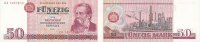 Deutschland, DDR 50 Mark 1971 Ro.360a Typensatz leicht gebraucht II+ 41.75 元 含税 ＋  75.30 元 运费