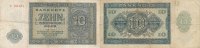 Deutschland DDR, 10 Mark Ro.343a, KN 6 stellig, ein Buchstabe davor, -