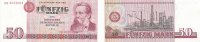 Deutschland DDR, 50 Mark 1971 Ro.360a Typensatz leicht gebraucht II+ 41.75 元 含税 ＋  75.30 元 运费