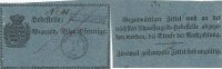 Altdeutschland,Sachsen Ernestiner, 4 Pfennige Wegegeld Heersdorf, -