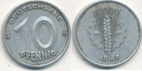 Deutschland,DDR, 10 Pfennig 1949 Mz.A J.1503 ss, 16.65 元 含税 ＋  75.30 元 运费