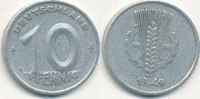 Deutschland,DDR, 10 Pfennig 1949 Mz.A J.1503 ss, 16.65 元 含税 ＋  75.30 元 运费