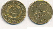 Deutschland,DDR, 20 Pfennig J.1511a ohne Mz. -